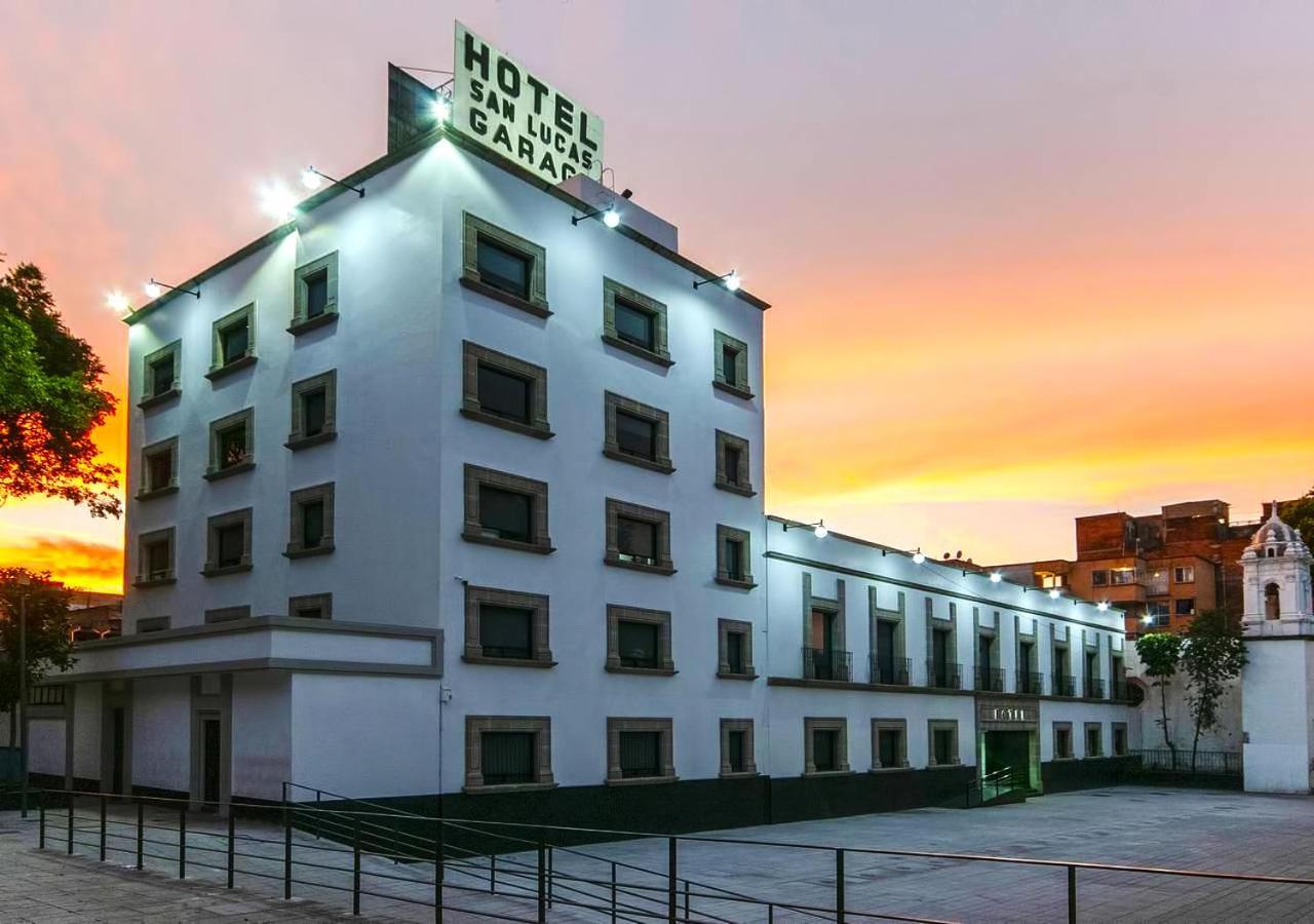 Hotel San Lucas Mexico-stad Buitenkant foto