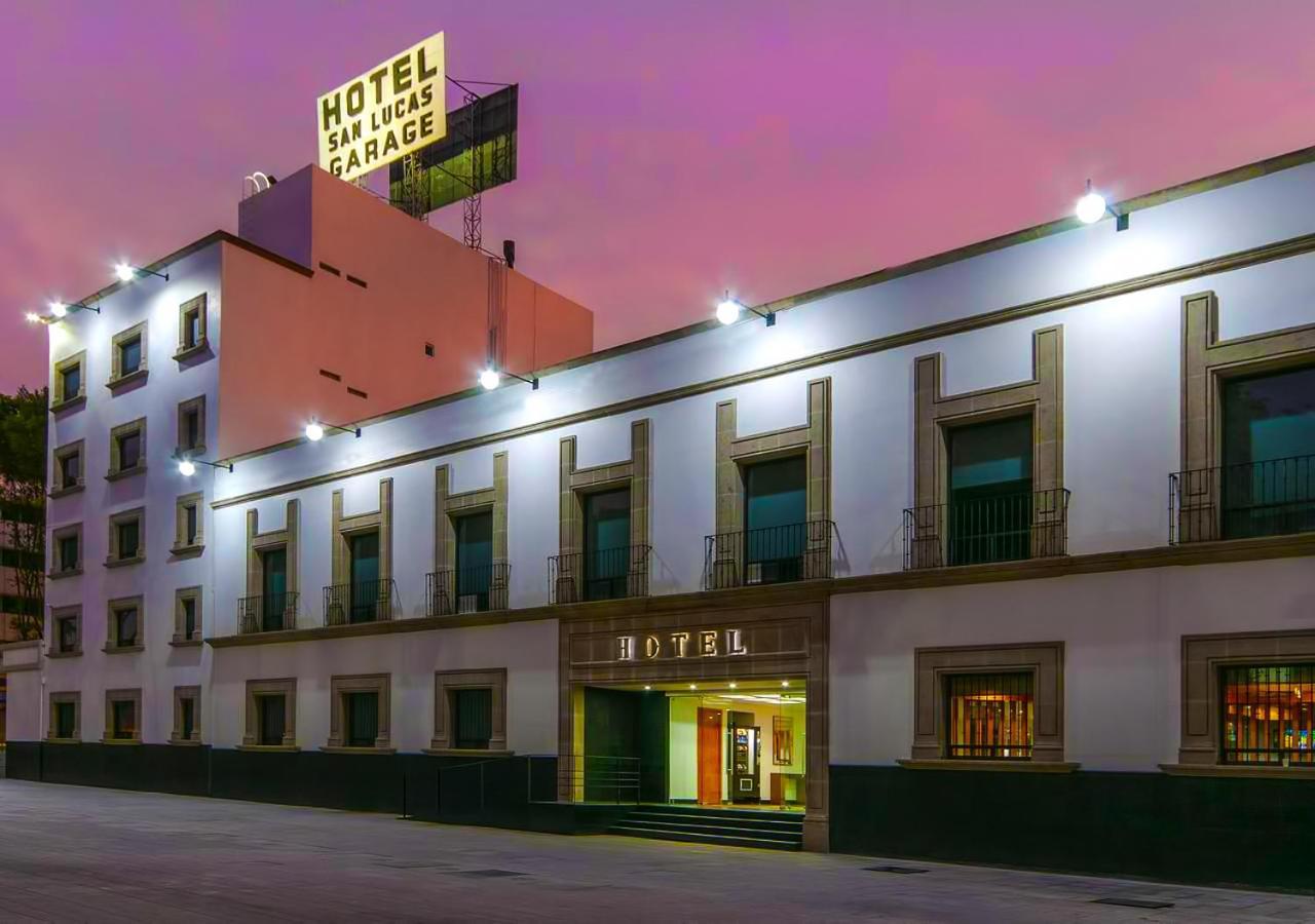 Hotel San Lucas Mexico-stad Buitenkant foto