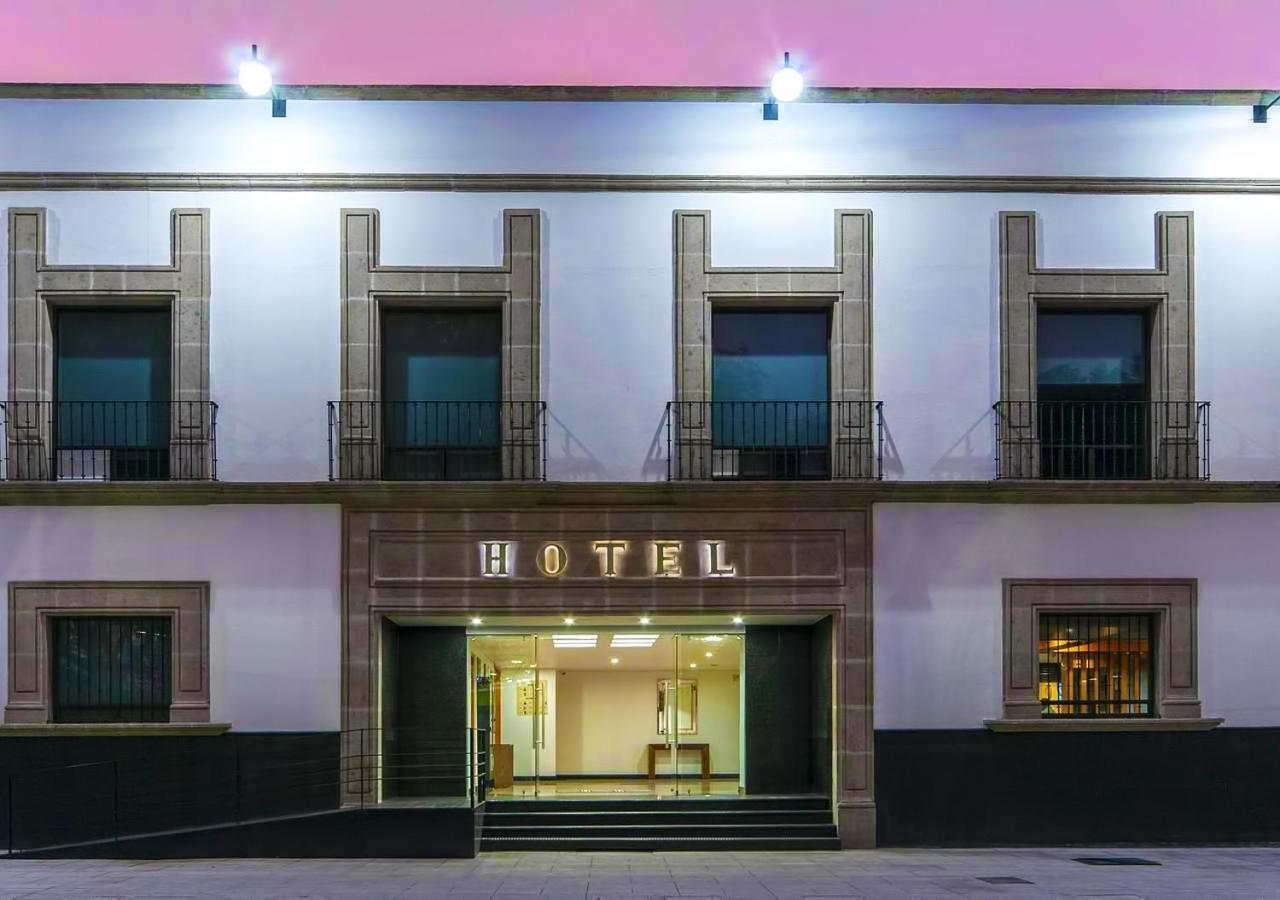 Hotel San Lucas Mexico-stad Buitenkant foto